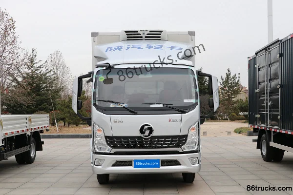 SHACMAN Light Truck Delong K5000 160 hp 4X2(6 wheels) 4.08m Refrigerated Truck (China VI) Exterior (2) | 86Trucks