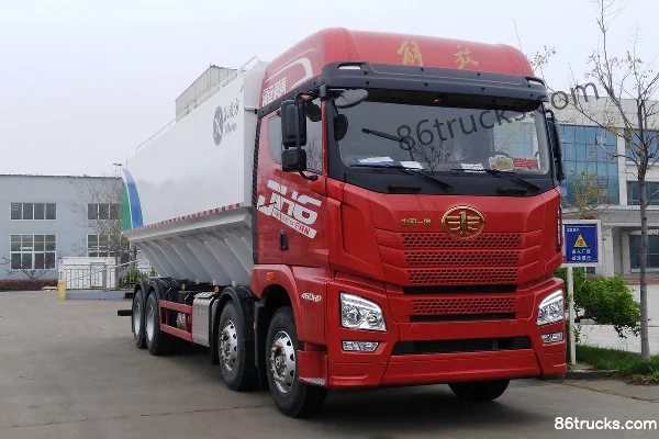Binglingfang Binglingfang FAW Jiefang Qingdao chassis powder tank truck