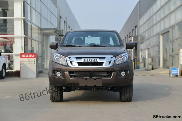Jiangxi Isuzu Lingtuo 2020 finition Flagship automatique 2.5T diesel 150 ch 2 roues motrices double cabine pick-up allongée (2) | 86Trucks