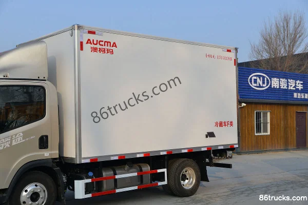 FAW Jiefang Lingtu 156 ch 4X2(6 roues) camion frigorifique 4,13 m AMT automatique Carrosserie (1) | 86Trucks