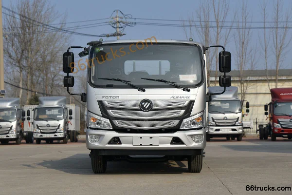 Foton Aumark S3 Series Efficient Express Delivery Version 156 hp 4X2(6 wheels) 4.8 m Half Row Flatbed Light Truck (China VI) Exterior (2)