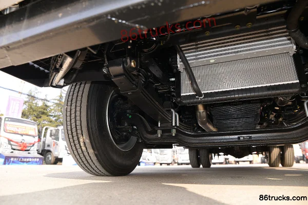 Foton Aumark S3 Series Efficient Express Delivery Version 156 hp 4X2(6 wheels) 4.8 m Half Row Flatbed Light Truck (China VI) Chassis (2) | 8