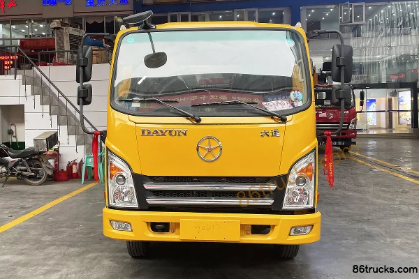 Dayun Xin Aopuli 127 hp 4X2(6 wheels) Wrecker Truck (China VI) (Hongyu Brand) Exterior (3) | 86Trucks