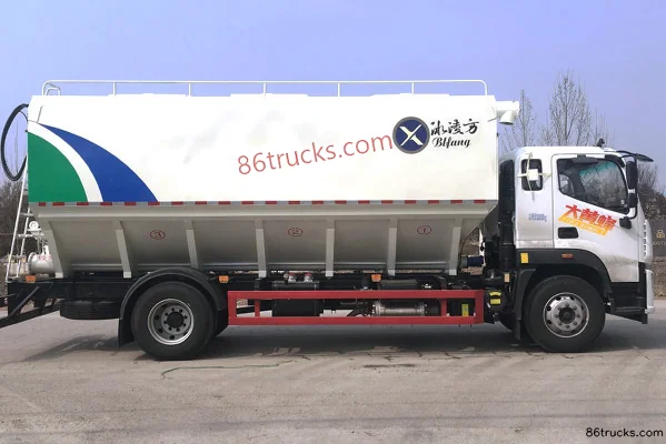 Foton Dahuangfeng 220 ch 4X2(6 roues) Camion de transport d'aliments en vrac (marque Binglingfang) Extérieur (3) | 86Trucks