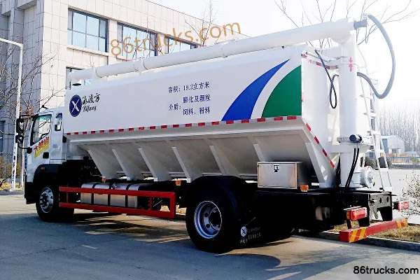 Foton Dahuangfeng 220 ch 4X2(6 roues) Camion de transport d'aliments en vrac (marque Binglingfang) Extérieur (2) | 86Trucks