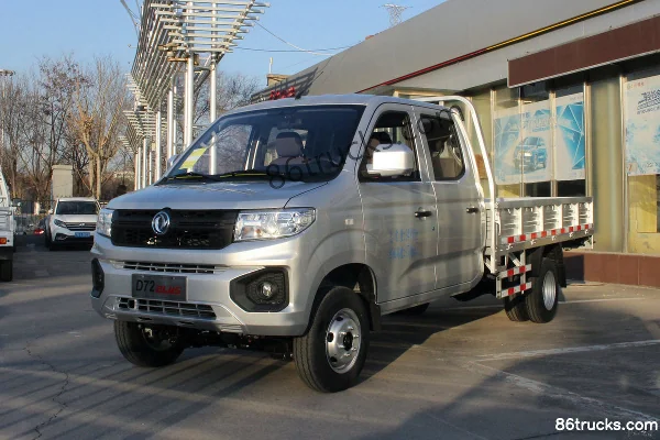 Dongfeng D72 PLUS 2022 Model Benfu Niu LV1 1.6L 122 hp 4X2(6 wheels) Gasoline 3m Double Row Stake Micro Truck (China VI) Exterior (3) | 86Tr