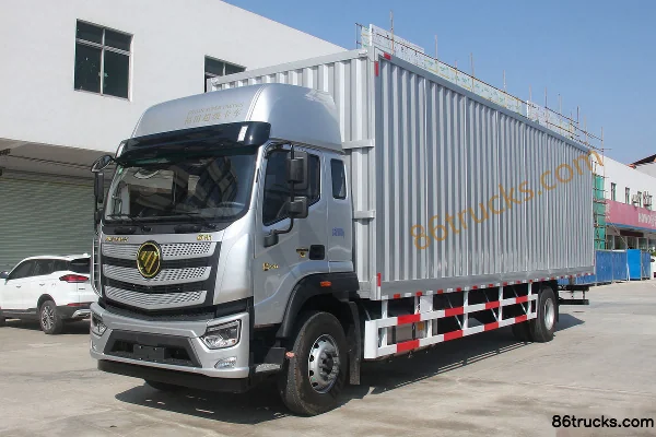 Foton Auman R pro Series 220 hp 4X2(6 wheels) 9.78m AMT Automatic Box Cargo Truck (China VI) Exterior (3) | 86Trucks