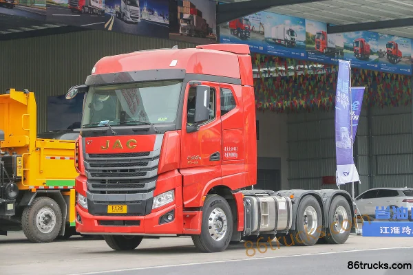 JAC Gallop K7 camion lourd 560 ch 6X4(10 roues) tracteur routier AMT automatique (China VI) (rapport de pont 2.64) Extérieur (3) | 86Trucks
