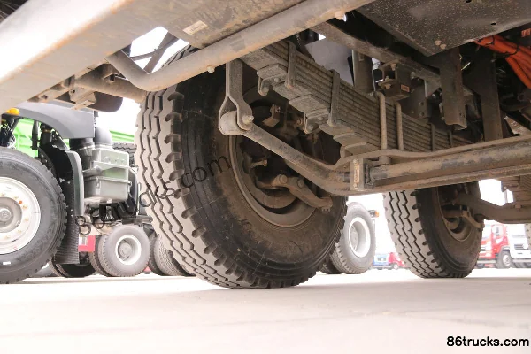 Sinotruk V7-X 31T 8X4(12 wheels) 5.6m battery-swap pure electric dump truck 423kWh Chassis (2) | 86Trucks