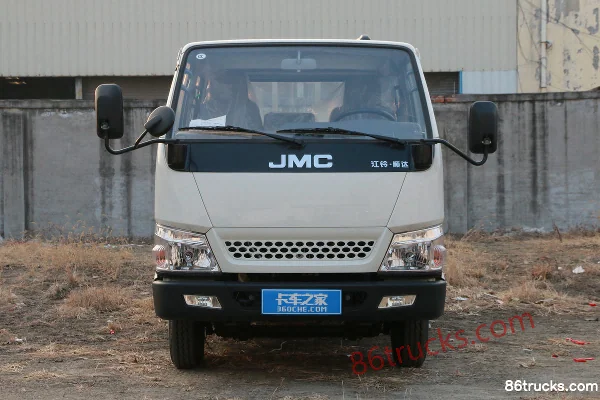 JMC Shunda Small Card 122hp 4X2(6 wheels) 2.69m Double Row Flatbed Light Truck (China VI) Exterior (2) | 86Trucks