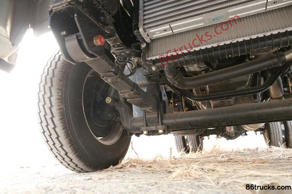 JMC Shunda Small Card 122hp 4X2(6 wheels) 2.69m Double Row Flatbed Light Truck (China VI) Chassis (2) | 86Trucks