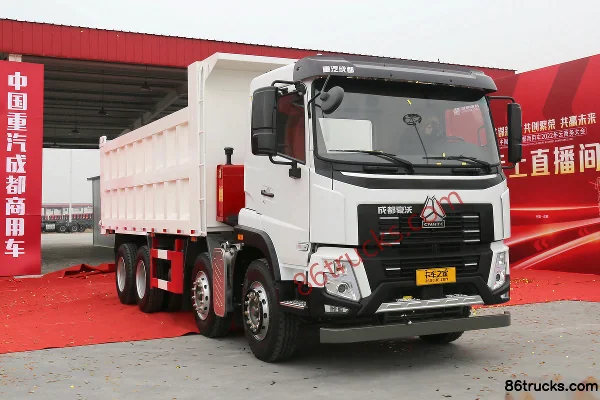 Sinotruk HOWO V5 8X4(12 wheels) dump truck (China VI) Exterior