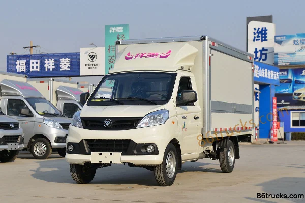 Foton Xiangling V1 Xiaocailu 1.6L Gasoline 122hp 4X2(6 wheels) 2.8m Single Row Wing Opening Box Micro Truck (China VI) Exterior (3) | 86Truc