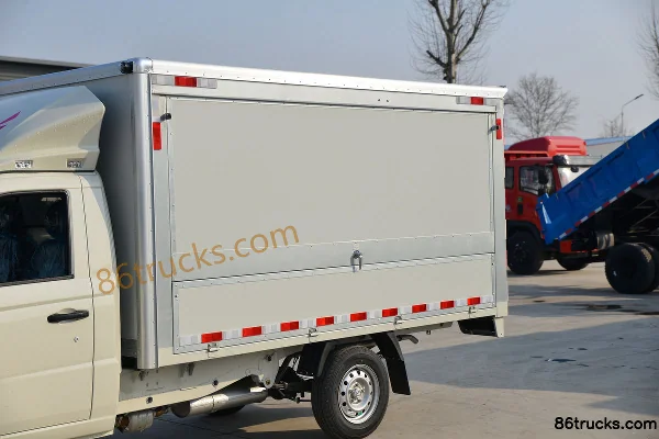 Foton Xiangling V1 Xiaocailu 1.6L Gasoline 122hp 4X2(6 wheels) 2.8m Single Row Wing Opening Box Micro Truck (China VI) Body (1) | 86Trucks