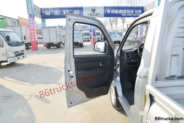 Foton Xiangling V1 1.6L 122 ch 4X2(6 roues) essence 3,05 m micro camion plateau à ridelles cabine simple (roue arrière simple) (China VI) (1