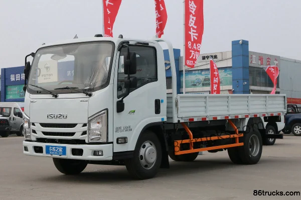Jiangxi Isuzu Yifang EC5 Standard 116 ch 4X2(6 roues) 4,2 m camion léger à ridelles, cabine simple (China VI) Extérieur (3) | 86Trucks
