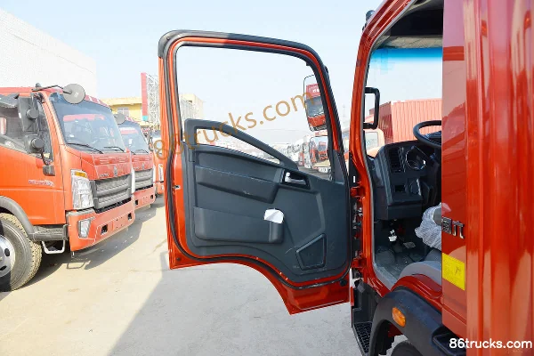 Sinotruk HOWO Hanjun 150 hp 4X2(6 wheels) 4.15 m Single Row Van Light Truck (China VI) Cab (1) | 86Trucks