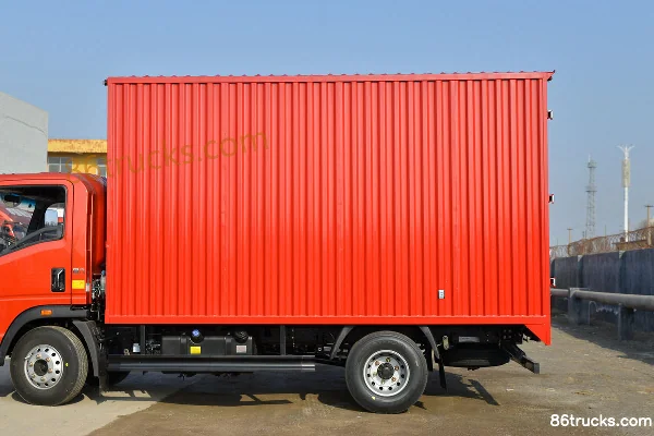 Sinotruk HOWO Hanjun 150 hp 4X2(6 wheels) 4.15 m Single Row Van Light Truck (China VI) Body (2) | 86Trucks