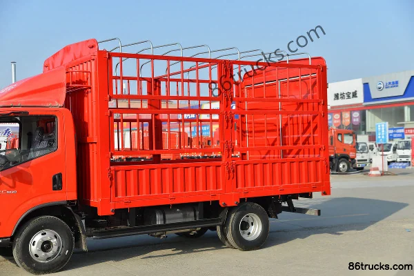 Yuejin Chaoyue C500 150 ch 4X2(6 roues) 4,2 m cabine simple camion léger à ridelles (China VI) Carrosserie (1) | 86Trucks