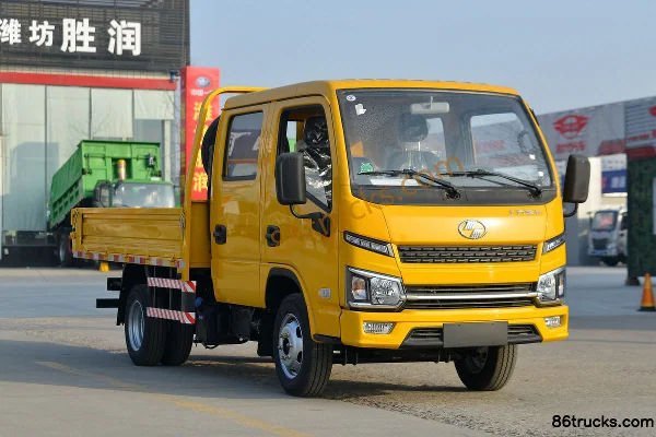 SAIC Light Truck Fuxing S80 2.3L Diesel 95 hp 4X2(6 wheels) Mengwo 5-Speed 3.05m Single Row Dump Truck Exterior