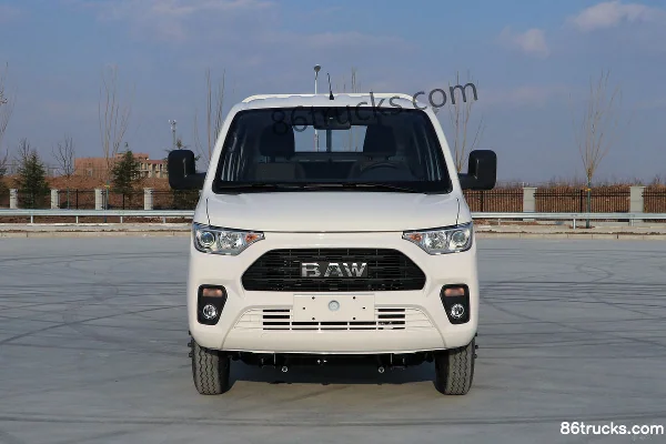 BAW Jingka T7 2.0L 133hp 4X2(6 wheels) Gasoline 2.6m Double Row Flatbed Mini Truck (China VI) Exterior (2) | 86Trucks