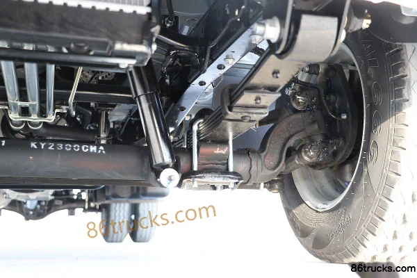 BAW Jingka T7 2.0L 133hp 4X2(6 wheels) Gasoline 2.6m Double Row Flatbed Mini Truck (China VI) Chassis (3) | 86Trucks