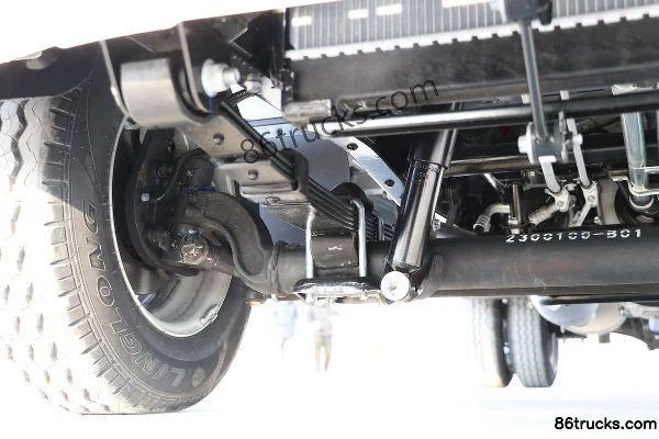 BAW Jingka T7 2.0L 133hp 4X2(6 wheels) Gasoline 2.6m Double Row Flatbed Mini Truck (China VI) Chassis (2) | 86Trucks