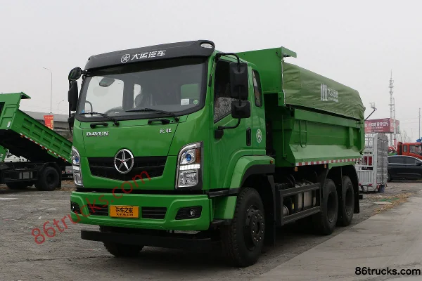 Dayun Zhisheng Heavy Truck Composite Type 245hp 6X4(10 wheels) 4.8m dump truck (China VI) (5.571 ratio) Exterior (3) | 86Trucks