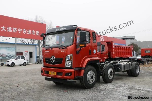 Dayun Zhisheng 245hp 6X2(8 wheels) 7.2m stake truck Exterior (3) | 86Trucks