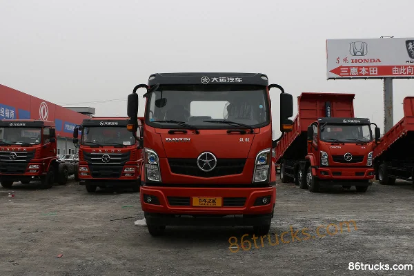 Dayun Zhisheng 245hp 6X2(8 wheels) 7.2m stake truck Exterior (2) | 86Trucks