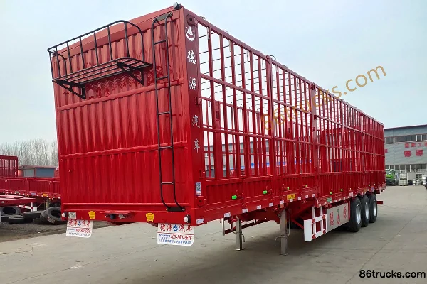 Deyuan Auto Deyuan Auto 13m Stake Semi-trailer