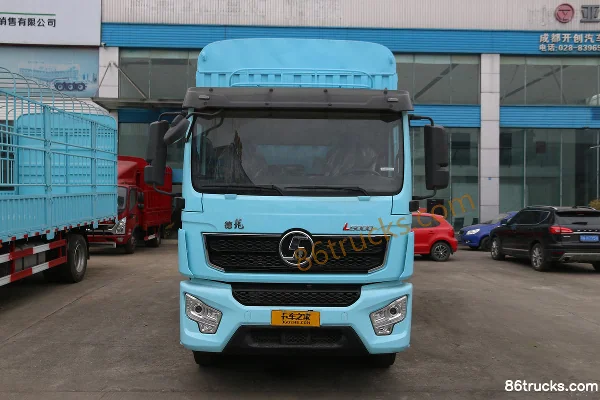 SHACMAN Delong L5000 Green Pass Edition 220 hp 4X2(6 wheels) 6.8m stake cargo truck (China VI) Exterior (2) | 86Trucks