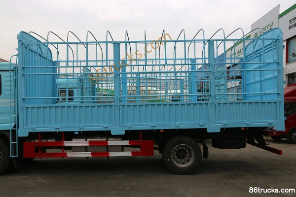 SHACMAN Delong L5000 Green Pass Edition 220 hp 4X2(6 wheels) 6.8m stake cargo truck (China VI) Body (1) | 86Trucks