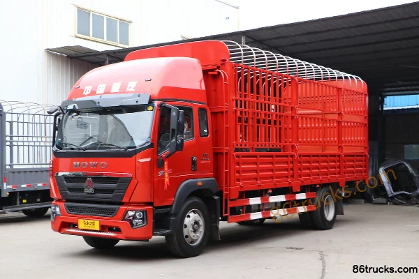 Sinotruk HOWO G5X Medium Truck 220hp 4X2(6 wheels) 6.75m Single Row Flatbed with Sides Cargo Truck (China VI) Exterior (3) | 86Trucks