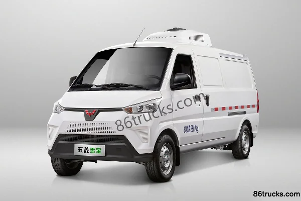 Wuling Xuebao 2.9T 2,17 m Camion Frigorifique 41,86 kWh 4X2(6 roues) Extérieur (2) | 86Trucks