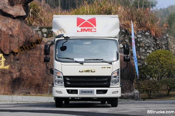 JMC Kaiwei large 143 ch 4X2(6 roues) 4,2 m camion léger fourgon cabine simple (China VI) (freins hydrauliques) Extérieur (2) | 86Trucks
