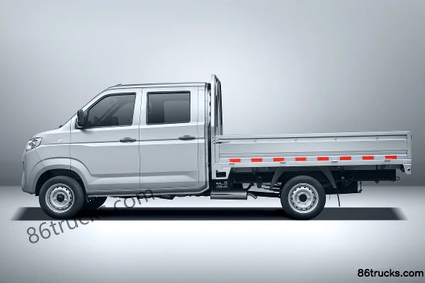Karry X6 Comfort 1.6L 122hp 4X2(6 wheels) Gasoline 2.7m Double Row Flatbed Mini Truck (China VI) Exterior (3) | 86Trucks