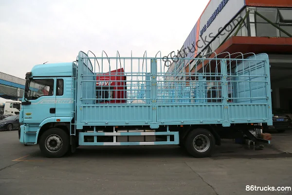 SHACMAN Delong L5000 Value Edition 220 hp 4X2(6 wheels) 6.8m Grating Cargo Truck (China VI) Exterior (3) | 86Trucks