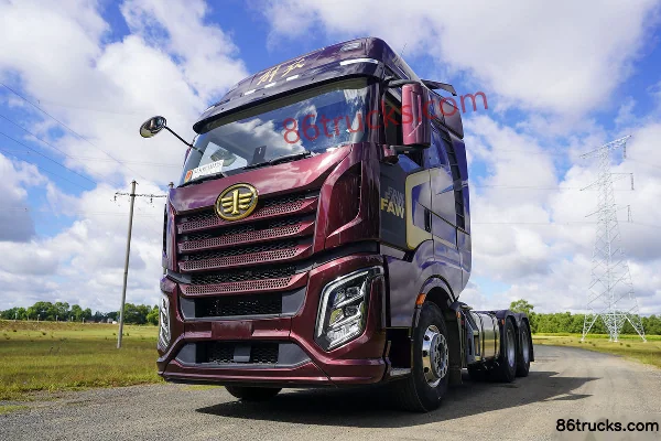 FAW Jiefang J6V heavy truck 560 hp 6X4(10 wheels) AMT automatic tractor truck (China VI) Exterior (3) | 86Trucks