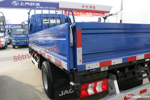 JAC Junling V6 152 ch 4X2(6 roues) camion plateau 4,22 m cabine simple Carrosserie (3) | 86Trucks