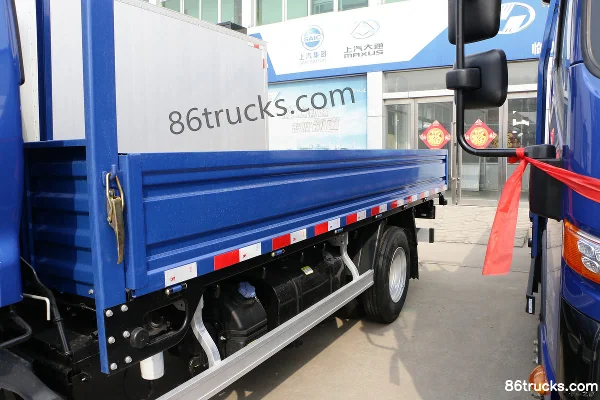 JAC Junling V6 152 ch 4X2(6 roues) camion plateau 4,22 m cabine simple Carrosserie (1) | 86Trucks