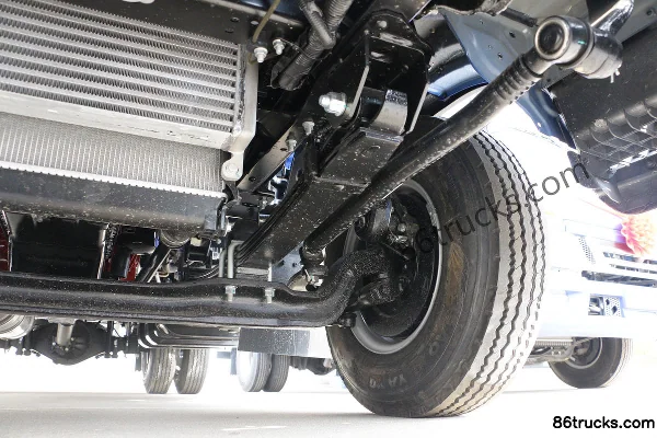 JAC Junling V6 152 ch 4X2(6 roues) camion plateau 4,22 m cabine simple Châssis (3) | 86Trucks