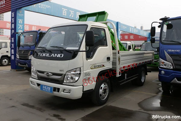 Foton Times Xiaoyun 3 115hp 4X2(6 wheels) 3.67m Dump Truck Exterior (3) | 86Trucks