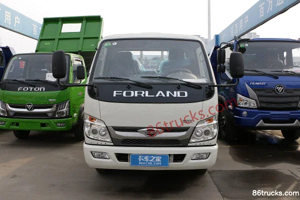Foton Times Xiaoyun 3 115hp 4X2(6 wheels) 3.67m Dump Truck Exterior (2) | 86Trucks