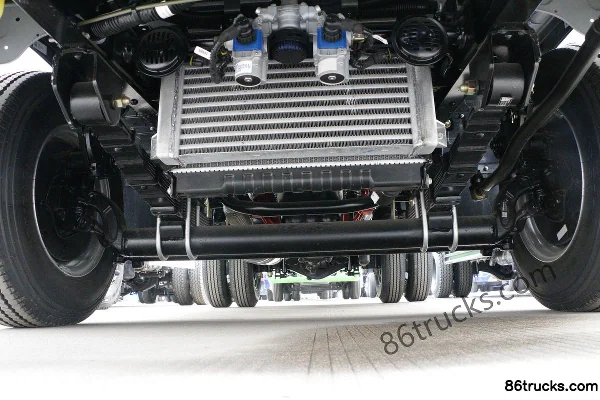 Foton Times Xiaoyun 3 115hp 4X2(6 wheels) 3.67m Dump Truck Chassis (1) | 86Trucks