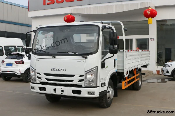 Jiangxi Isuzu Yifang ES5 170hp 4X2(6 wheels) 4.155m Single Row Flatbed Light Truck (China VI) Exterior (3) | 86Trucks
