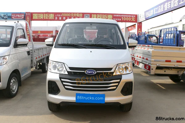 Karry Youjin T52 Luxury 1.5L 116hp 4X2(6 wheels) Gasoline 2.5m double-row flatbed mini truck (China VI) Exterior (2) | 86Trucks
