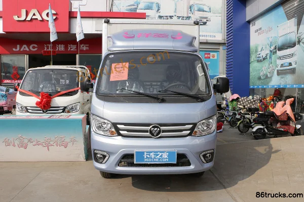 Foton Xiangling M1 1.6L 122 hp 4X2(6 wheels) 3.05m Single Row Van Mini Truck (China VI) Exterior (2) | 86Trucks