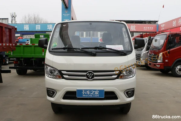 Foton Xiaoyun W3 95 hp 4X2(6 wheels) 3.3m Semi-row Flatbed Light Truck (China VI) Exterior (2) | 86Trucks