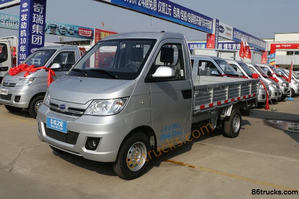 Karry Youjin Basic 1.3L 91hp 4X2(6 wheels) Gasoline 3m Single Row Flatbed Mini Truck (China VI) Exterior (3) | 86Trucks